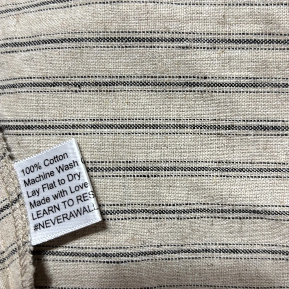 Never A Wallflower prairie midi August strip 100% cotton skirt. NWOT - Picture 7 of 7